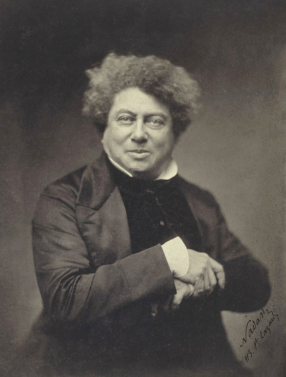 Portrait of Alexandre Dumas, avec Auguste Maquet